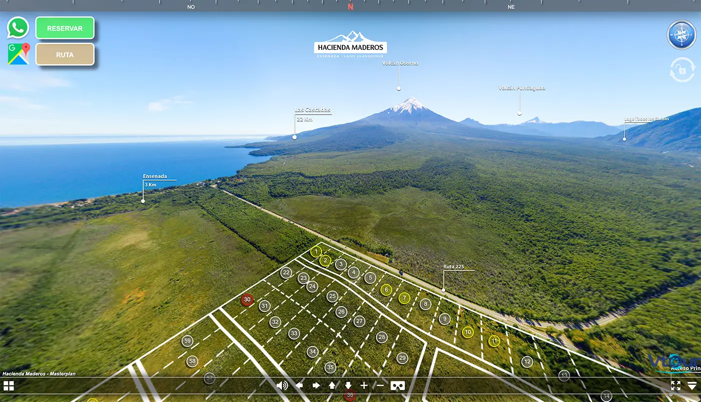 Plano 360 Maderos Ensenada